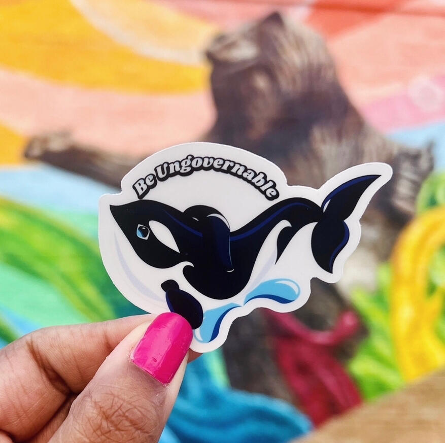 Be Ungovernable Sticker Be Ungovernable Sticker