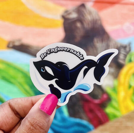 Be Ungovernable Sticker